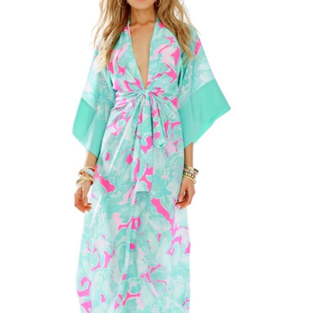 ISO Lilly Pulitzer Daniella kimono